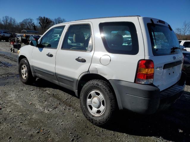 1FMYU02Z36KA01719 - 2006 FORD ESCAPE XLS WHITE photo 2