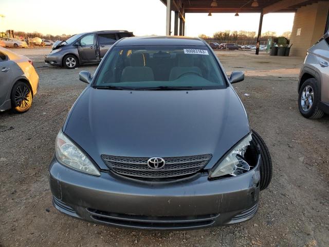 4T1BE32K23U656719 - 2003 TOYOTA CAMRY LE GRAY photo 5