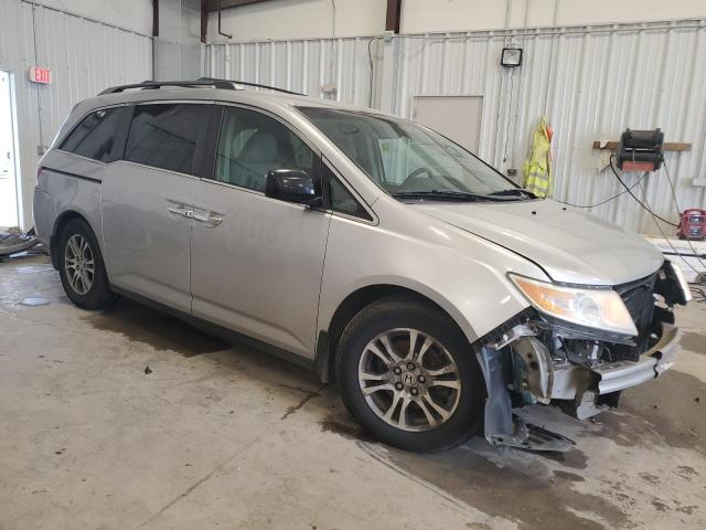 5FNRL5H42CB131889 - 2012 HONDA ODYSSEY EX SILVER photo 4