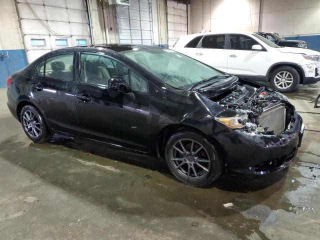 19XFB2F91CE004639 - 2012 HONDA CIVIC EXL BLACK photo 4