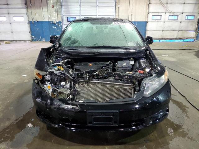 19XFB2F91CE004639 - 2012 HONDA CIVIC EXL შავი ფოტო 5