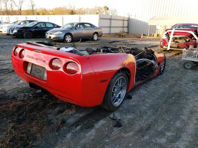 1G1YY32G7W5105209 - 1998 CHEVROLET CORVETTE RED photo 3