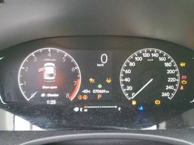 2HGFE2F25NH100860 - 2022 HONDA CIVIC LX WHITE photo 9