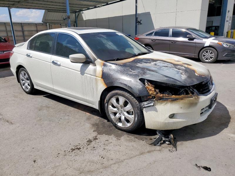 1HGCP36868A031560 - 2008 HONDA ACCORD EXL WHITE photo 4