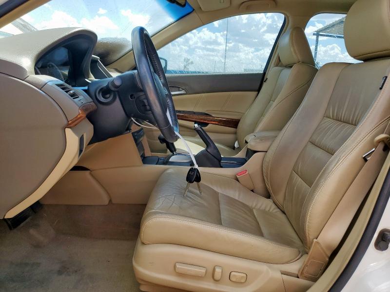 1HGCP36868A031560 - 2008 HONDA ACCORD EXL WHITE photo 7