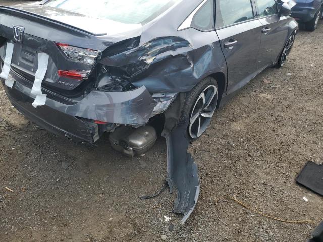 1HGCV1F3XJA240708 - 2018 HONDA ACCORD SPORT GRAY photo 12