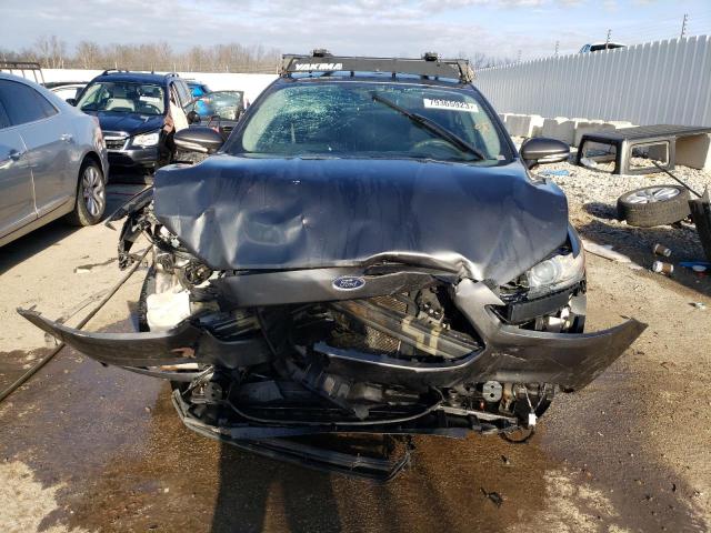 3FA6P0H74FR158833 - 2015 FORD FUSION SE GRAY photo 5