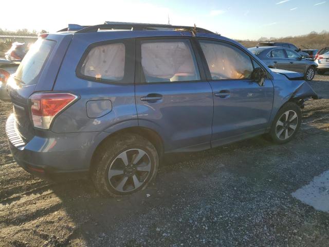 JF2SJABC6JH502695 - 2018 SUBARU FORESTER 2.5I BLUE photo 3