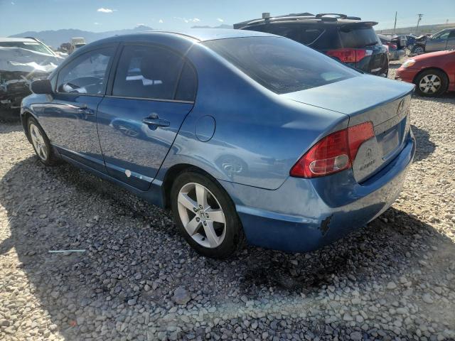 1HGFA15806L111846 - 2006 HONDA CIVIC EX BLUE photo 2
