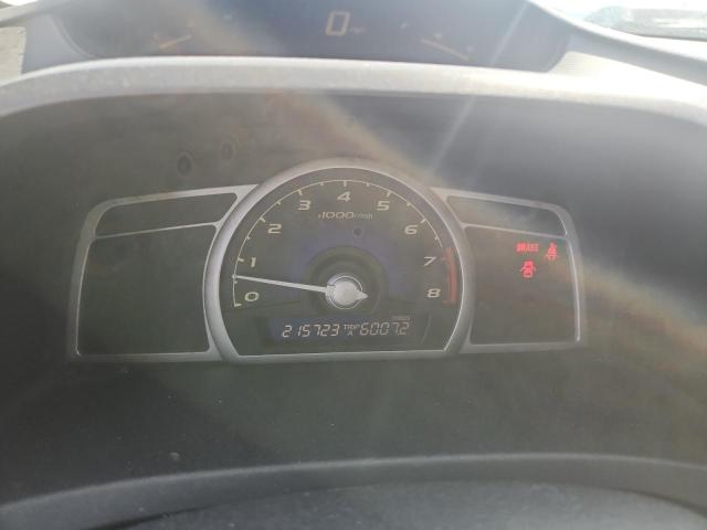 1HGFA15806L111846 - 2006 HONDA CIVIC EX BLUE photo 9