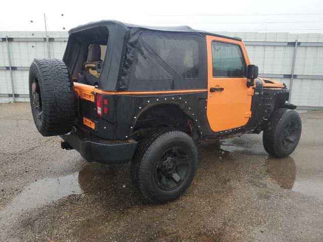 1C4AJWAG2CL144281 - 2012 JEEP WRANGLER SPORT ORANGE photo 3