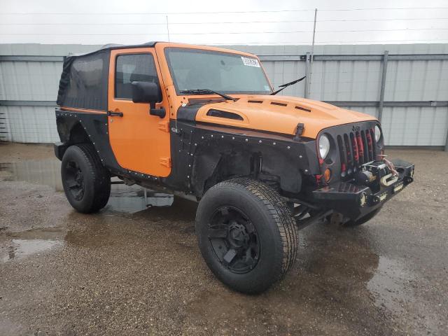 1C4AJWAG2CL144281 - 2012 JEEP WRANGLER SPORT ORANGE photo 4