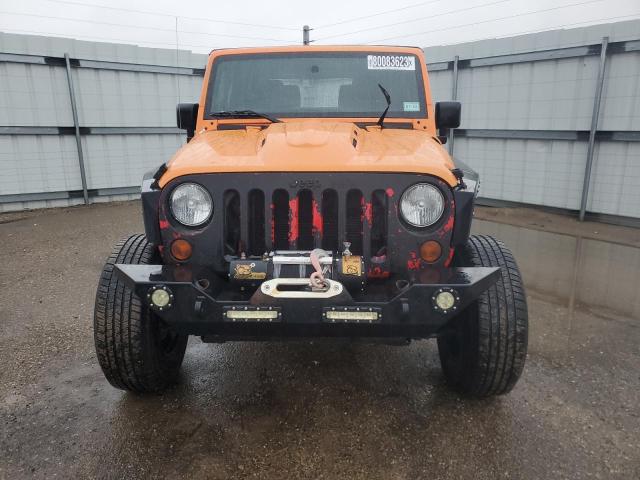 1C4AJWAG2CL144281 - 2012 JEEP WRANGLER SPORT ORANGE photo 5