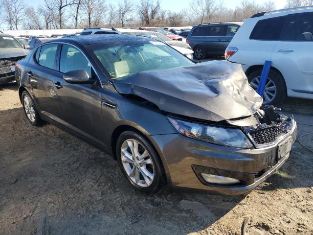 5XXGN4A70DG153324 - 2013 KIA OPTIMA EX GRAY photo 4