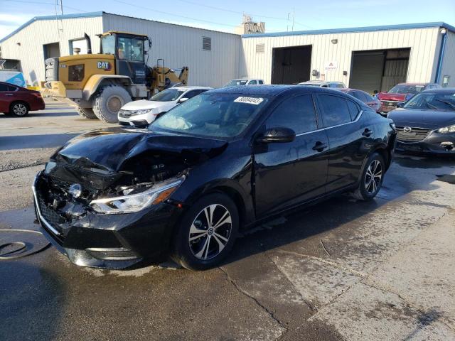 3N1AB8CV8PY223796 - 2023 NISSAN SENTRA SV BLACK photo 1