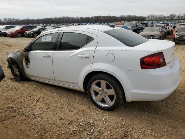 1C3CDZABXDN566024 - 2013 DODGE AVENGER SE WHITE photo 2