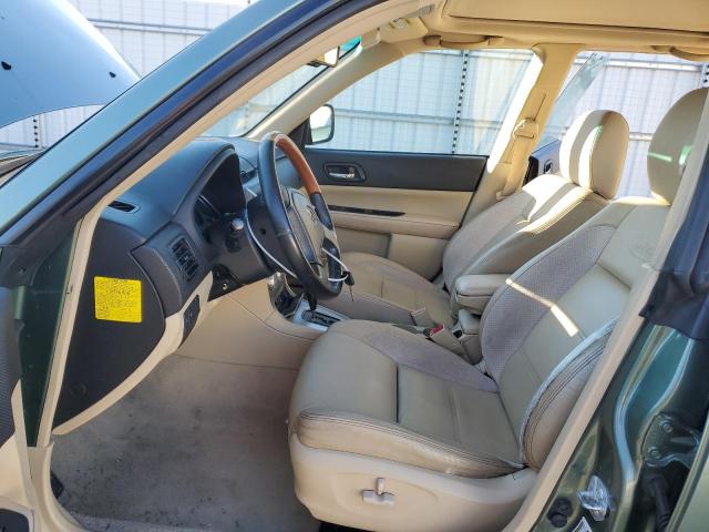 JF1SG67677H723301 - 2007 SUBARU FORESTER 2.5X LL BEAN GREEN photo 7