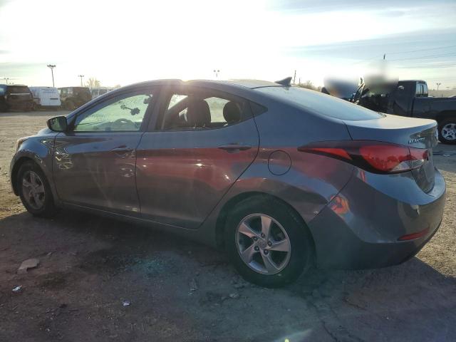 5NPDH4AE8EH492427 - 2014 HYUNDAI ELANTRA SE GRAY photo 2