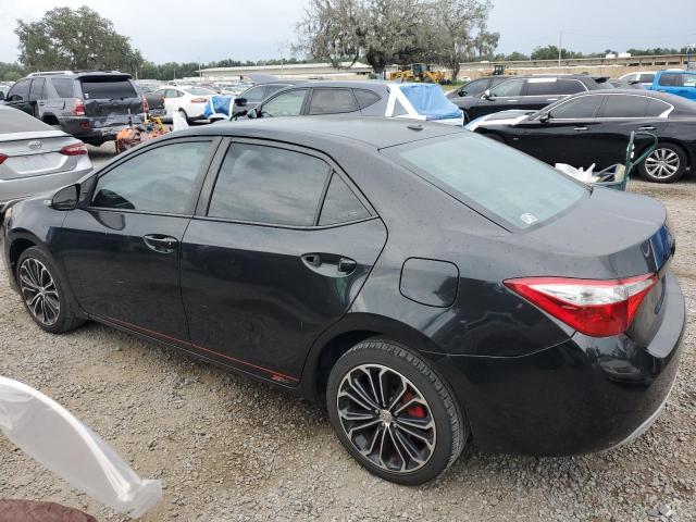 2T1BURHE5GC518767 - 2016 TOYOTA COROLLA L BLACK photo 2