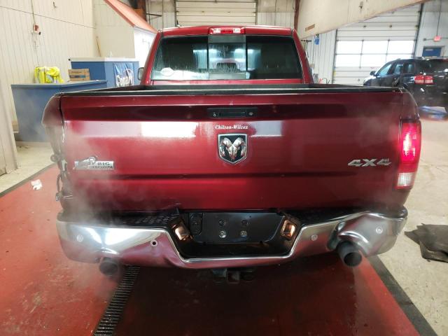 1C6RR7GT9GS223407 - 2016 RAM 1500 SLT BURGUNDY photo 6