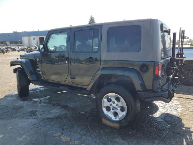 1J4BA5H1XAL125839 - 2010 JEEP WRANGLER U SAHARA Yaşıl foto 2