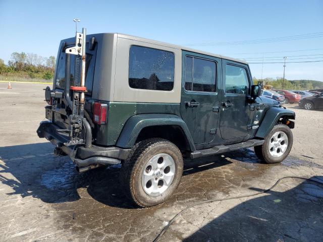 1J4BA5H1XAL125839 - 2010 JEEP WRANGLER U SAHARA Yaşıl foto 3