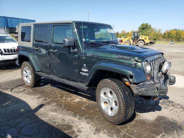 1J4BA5H1XAL125839 - 2010 JEEP WRANGLER U SAHARA Yaşıl foto 4