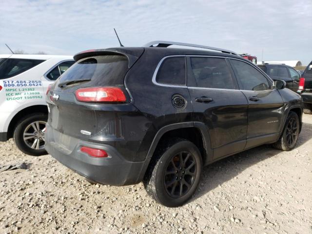 1C4PJLCS0EW105801 - 2014 JEEP CHEROKEE LATITUDE BLACK photo 3