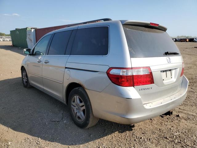 5FNRL38717B461298 - 2007 HONDA ODYSSEY EXL SILVER photo 2