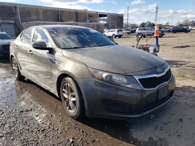 KNAGM4A7XB5168379 - 2011 KIA OPTIMA LX GRAY photo 4