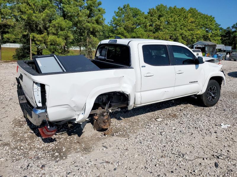 3TMAZ5CN2PM197775 - 2023 TOYOTA TACOMA DOUBLE CAB WHITE photo 3