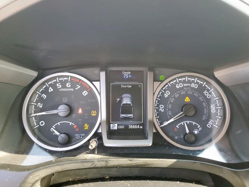 3TMAZ5CN2PM197775 - 2023 TOYOTA TACOMA DOUBLE CAB WHITE photo 9