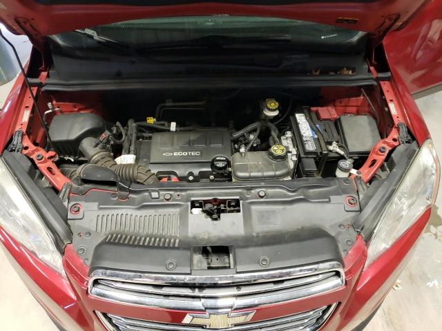 KL7CJPSB0FB162979 - 2015 CHEVROLET TRAX 1LS RED photo 11