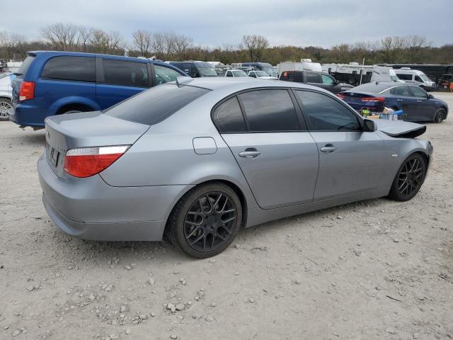 WBANB53526CP02300 - 2006 BMW 550 I SILVER photo 3