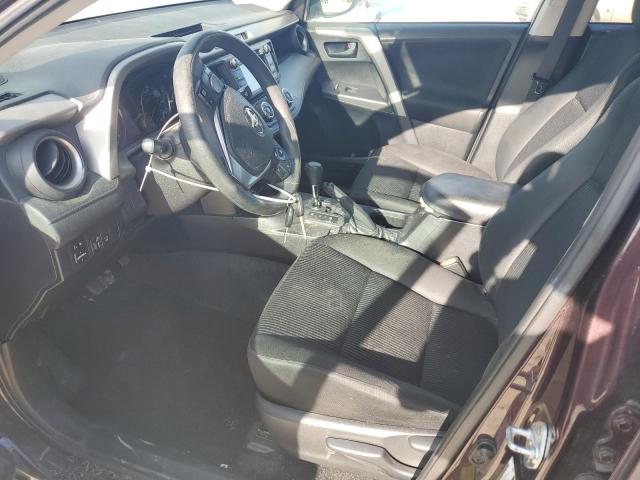 2T3ZFREV0HW361217 - 2017 TOYOTA RAV4 LE BURGUNDY photo 7