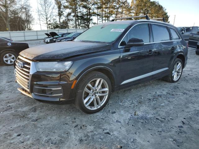 WA1VAAF7XJD027935 - 2018 AUDI Q7 PRESTIGE BLACK photo 1