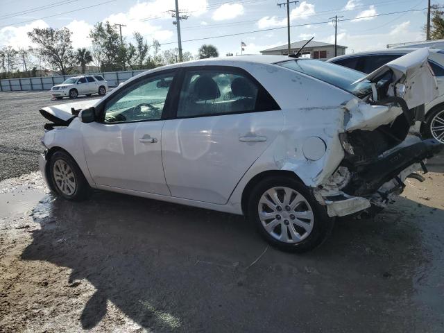 KNAFU4A21C5555193 - 2012 KIA FORTE EX WHITE photo 2