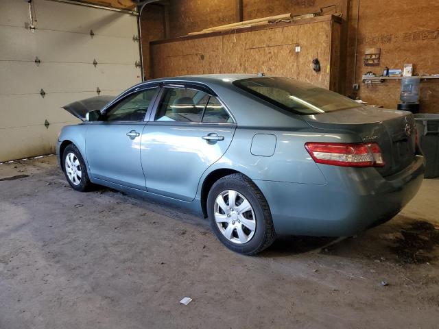 4T1BF3EK7BU633265 - 2011 TOYOTA CAMRY BASE TURQUOISE photo 2