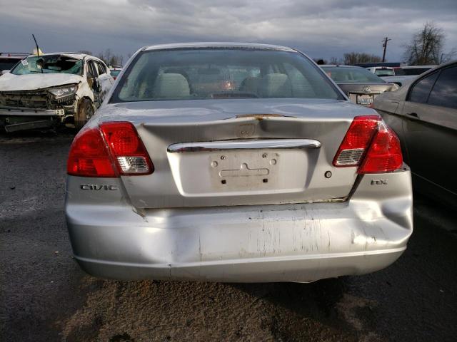 2HGES16133H538733 - 2003 HONDA CIVIC DX SILVER photo 6