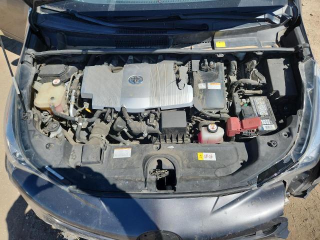 JTDKBRFU2G3022446 - 2016 TOYOTA PRIUS ნაცრისფერი ფოტო 11