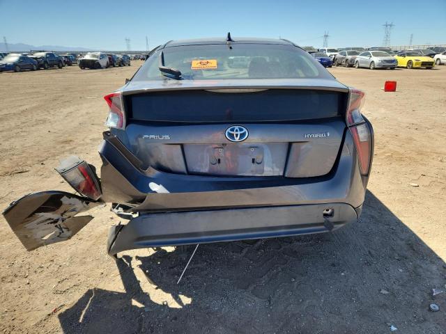 JTDKBRFU2G3022446 - 2016 TOYOTA PRIUS ნაცრისფერი ფოტო 6