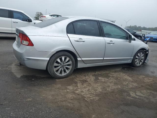 2HGFA16859H547236 - 2009 HONDA CIVIC EX SILVER photo 3