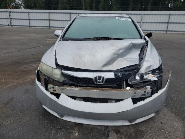 2HGFA16859H547236 - 2009 HONDA CIVIC EX SILVER photo 5