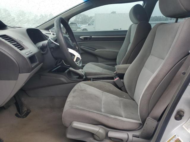 2HGFA16859H547236 - 2009 HONDA CIVIC EX SILVER photo 7