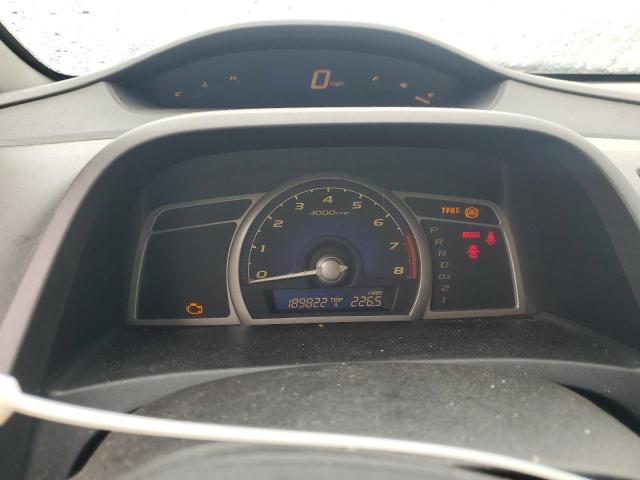 2HGFA16859H547236 - 2009 HONDA CIVIC EX SILVER photo 9