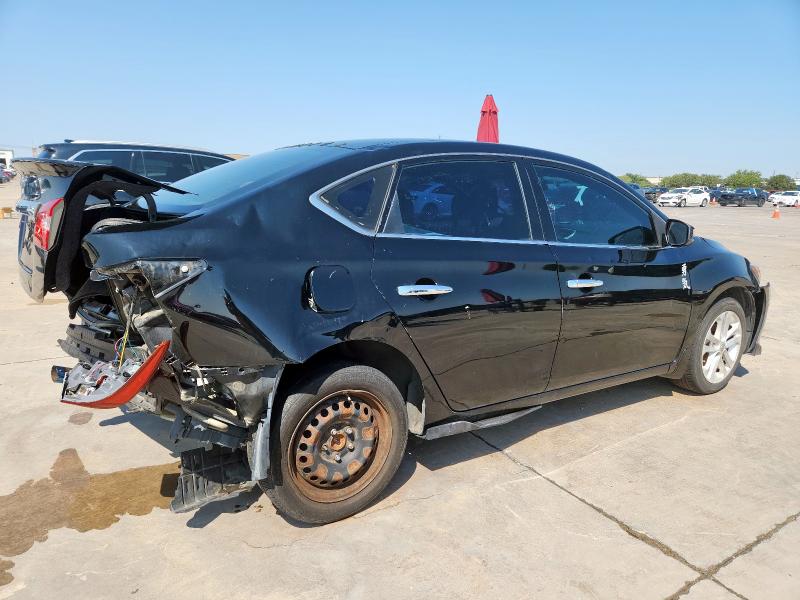 3N1AB7APXJY244557 - 2018 NISSAN SENTRA S შავი ფოტო 3