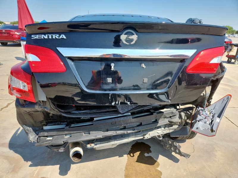 3N1AB7APXJY244557 - 2018 NISSAN SENTRA S შავი ფოტო 6