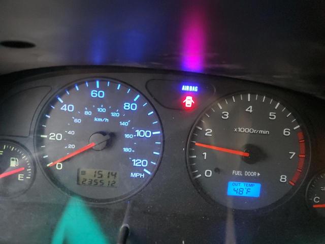 JF1SF65602H732730 - 2002 SUBARU FORESTER S წითელი ფოტო 9