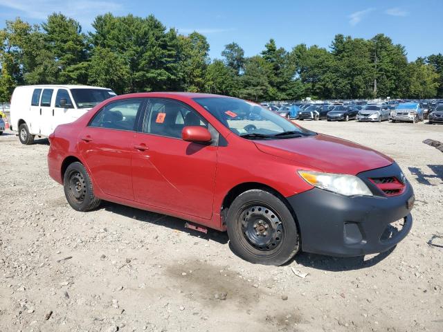 2T1BU4EE4CC918059 - 2012 TOYOTA COROLLA BASE Czerwony zdjęcie 4