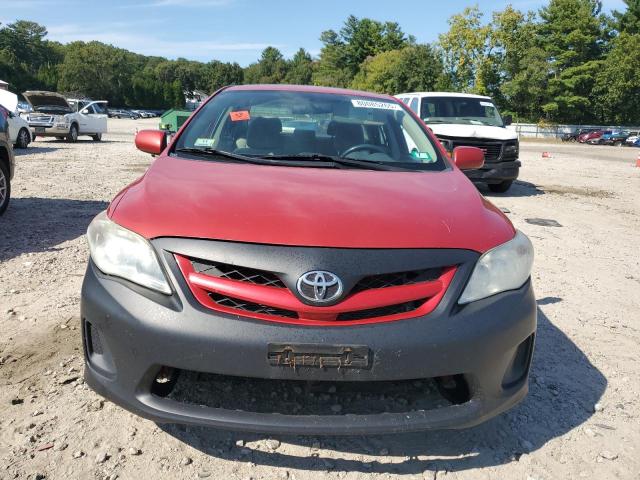 2T1BU4EE4CC918059 - 2012 TOYOTA COROLLA BASE Czerwony zdjęcie 5